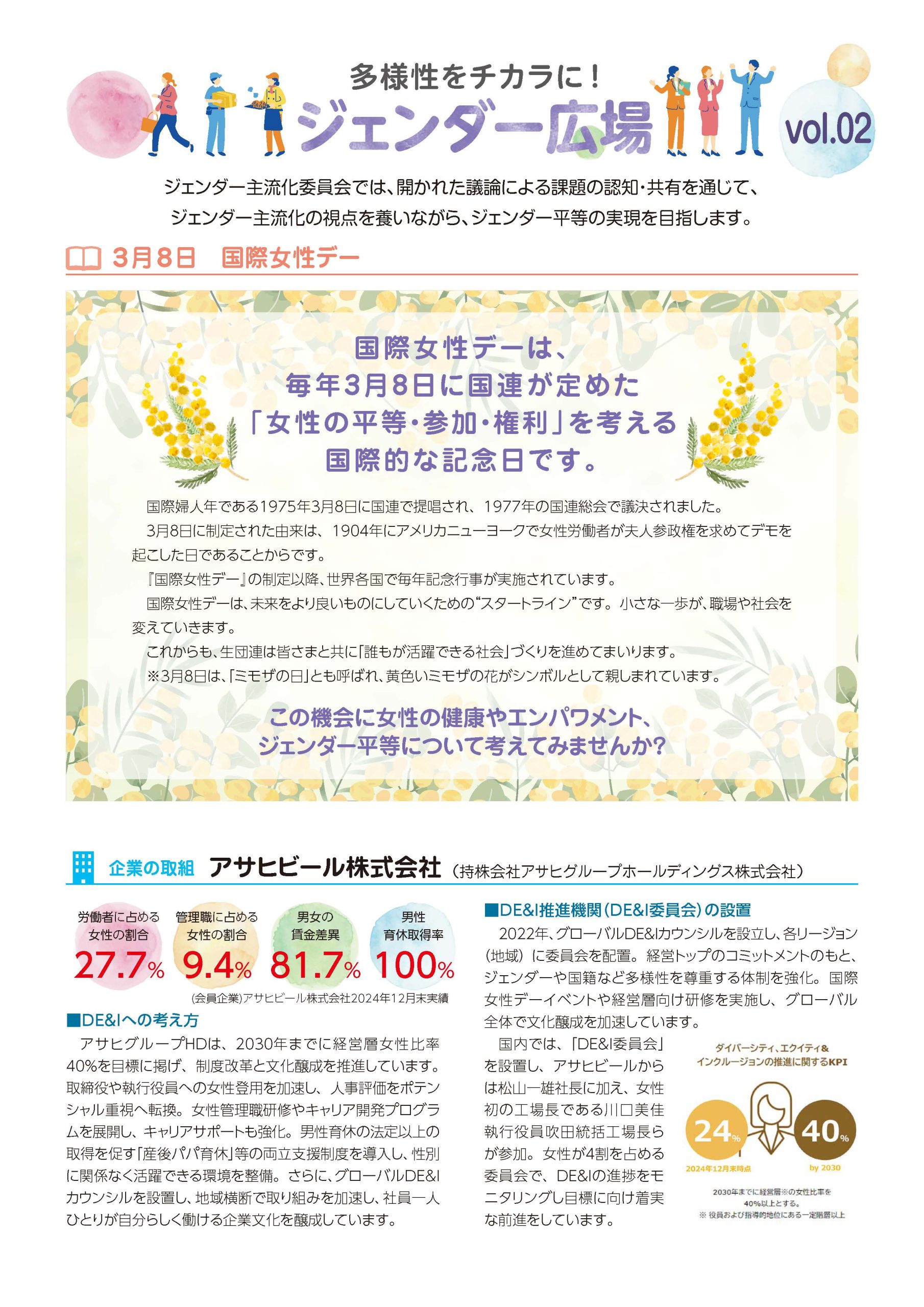 vol.2 多様性をチカラに！ジェンダー